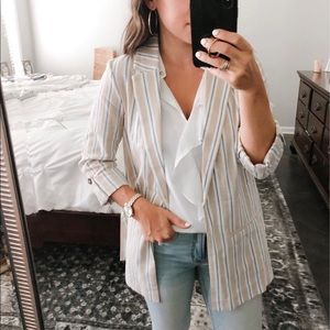 H&M linen blazer